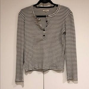 Madewell striped long sleeve tee